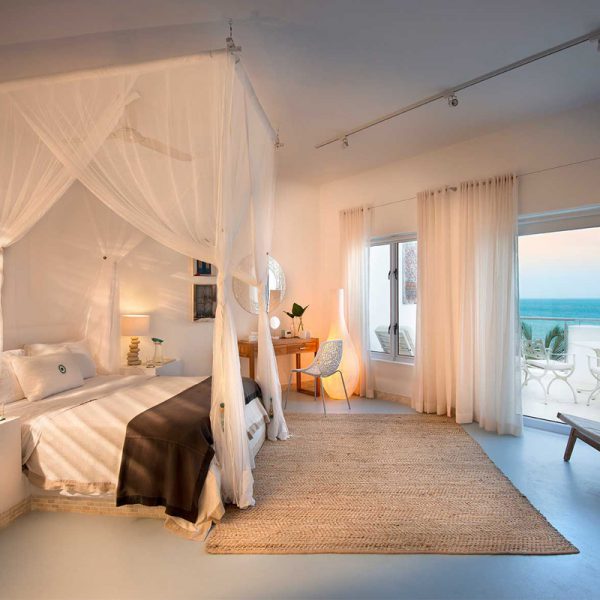"<ul> 	<li> 	<p>Bedroom size: 25sqm</p> 	</li> 	<li> 	<p>Sea facing suite</p> 	</li> 	<li> 	<p>King size bed</p> 	</li> 	<li> 	<p>En-suite bathroom with shower and double vanity unit</p> 	</li> 	<li> 	<p>Separate Toilet</p> 	</li> 	<li> 	<p>Charlotte Rhys amenities</p> 	</li> 	<li> 	<p>Kikoi bathrobe,&nbsp;beach sarong and bag to use during your stay</p> 	</li> 	<li> 	<p>Private patio with loungers, table and chairs</p> 	</li> </ul>  <ul> 	<li> 	<p>Air-conditioning</p> 	</li> 	<li> 	<p>Mosquito net and repellent</p> 	</li> 	<li> 	<p>Desk/computer station</p> 	</li> 	<li> 	<p>Wifi internet</p> 	</li> 	<li> 	<p>Ipod docking station</p> 	</li> 	<li> 	<p>International plug adaptors</p> 	</li> 	<li> 	<p>Hairdryer</p> 	</li> 	<li> 	<p>Safe</p> 	</li> </ul> "