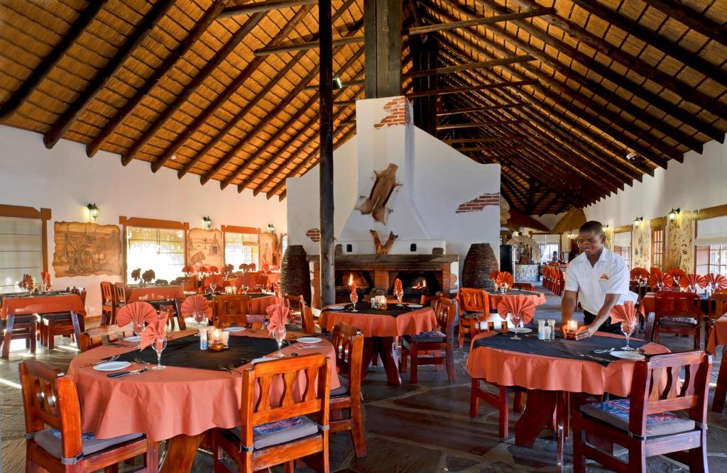 <p>Friendly service at our on site restaurant</p>